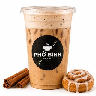 Cinnamon Bun Iced Latte