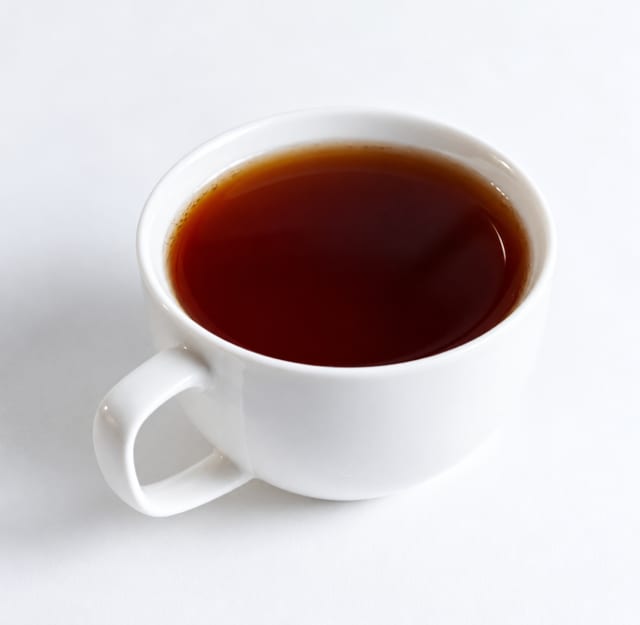 T1: Hot Earl Grey Tea.