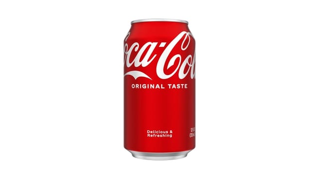 Canned Coke.