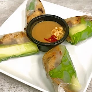 A2: Grilled Chicken Spring Rolls - Goi Cuon Ga