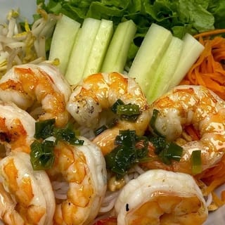 V3: Grilled Shrimp Vermicelli- Bun Tom Nuong