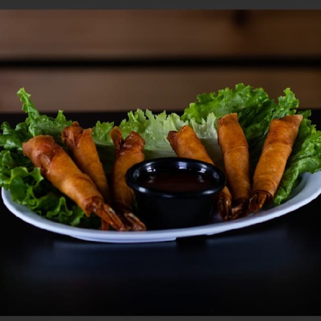A12: Fried Shrimp Rolls.