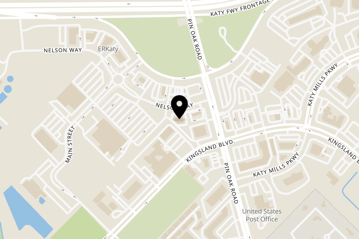 Map showing the location of Pho Binh on 25621 Nelson Way suite 130 in Katy